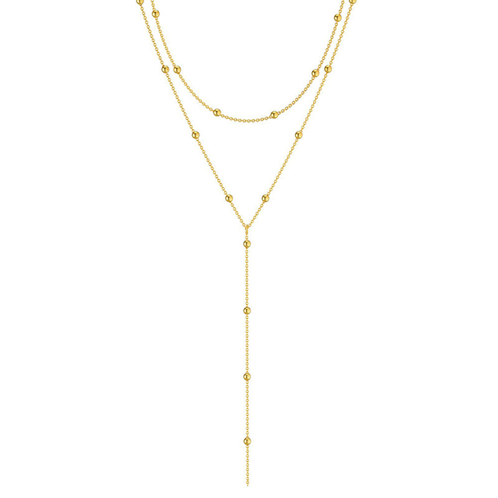 Élise Layered Y-Necklace