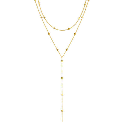 Élise Layered Y-Necklace