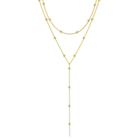 Élise Layered Y-Necklace