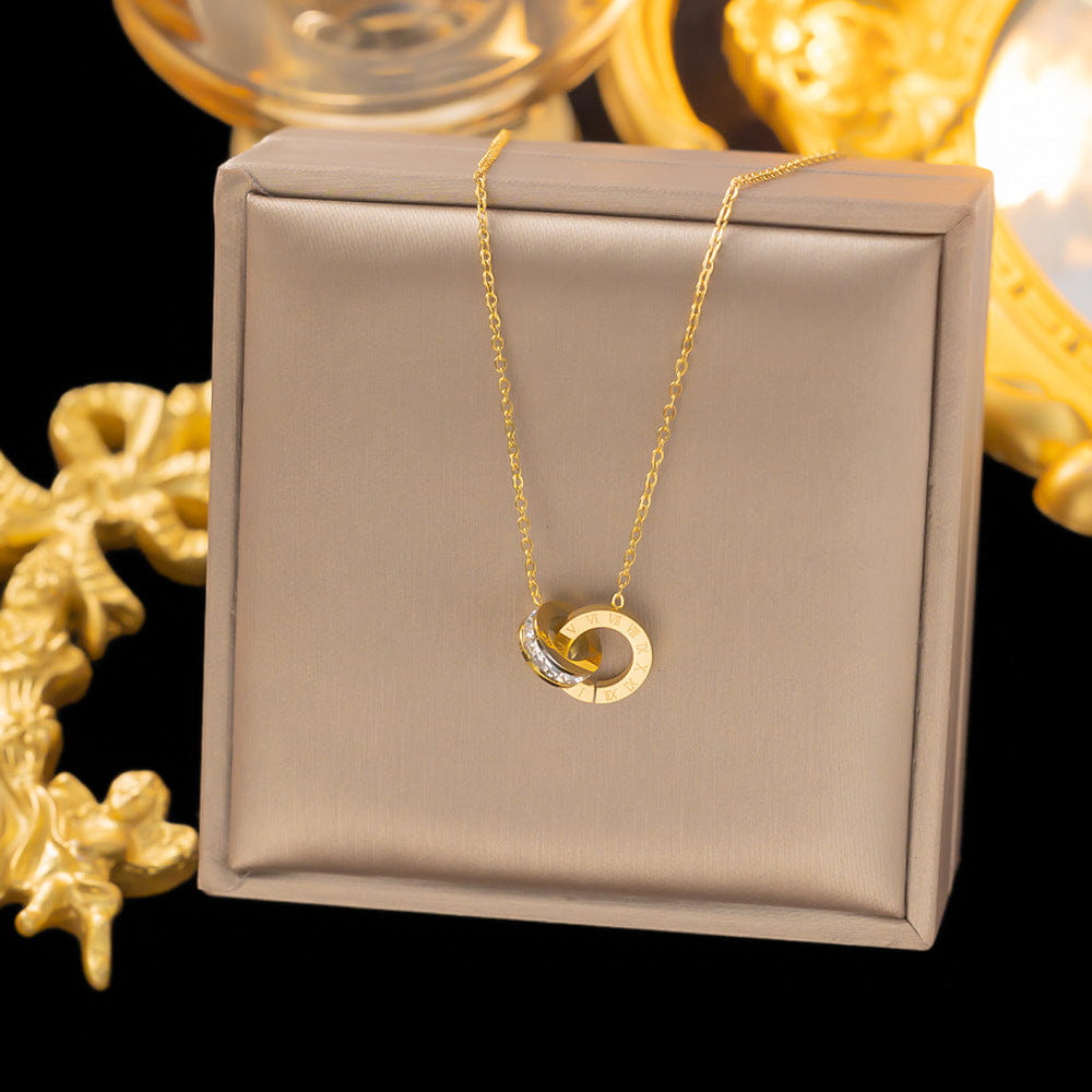 Halo Twist 18K Gold Plated Set