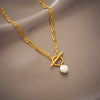 Graceful Aurora 18K Gold-Plated Collection – Free Necklace Gift