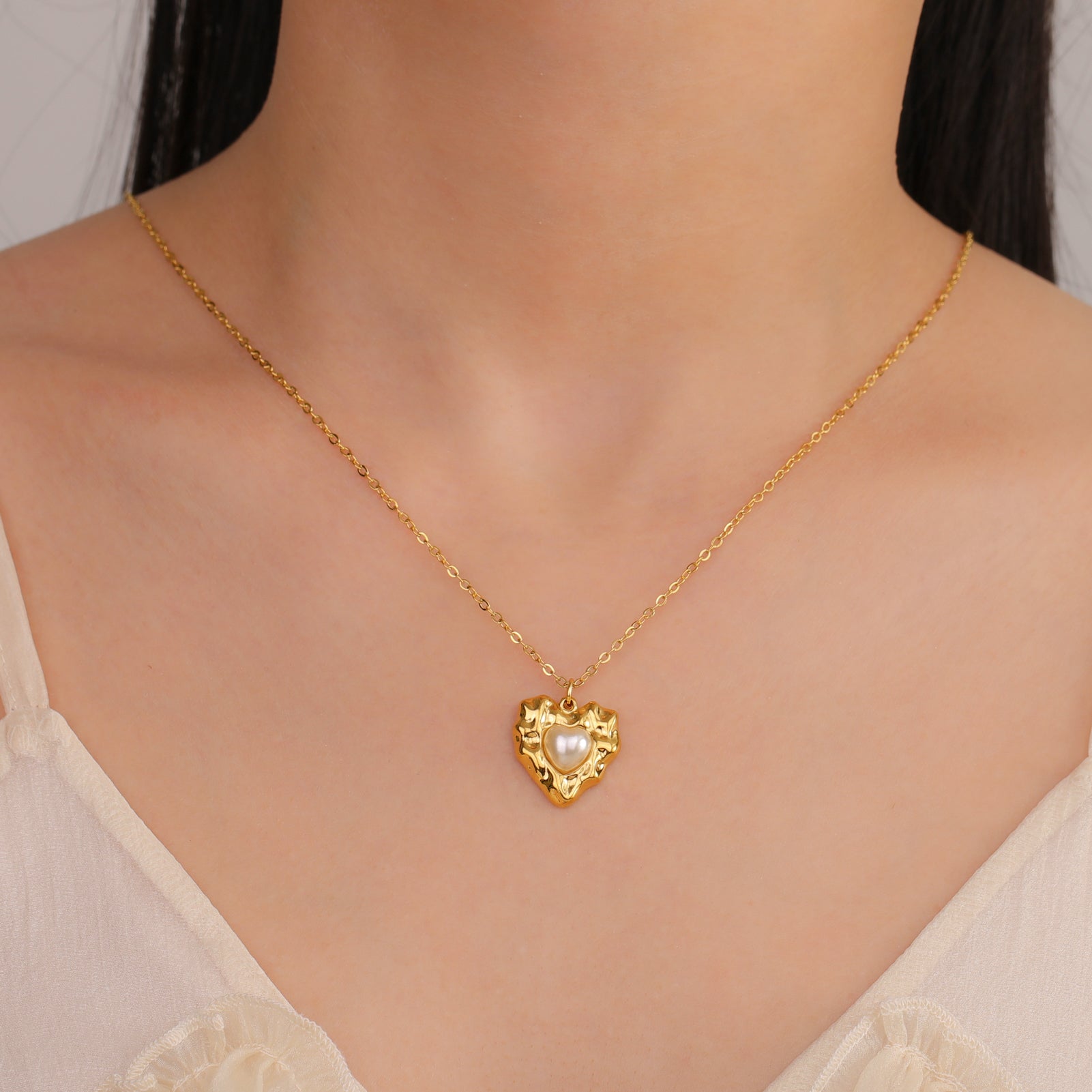 Celestial Whisper 18K Gold-Plated Necklace – Ethereal Charm