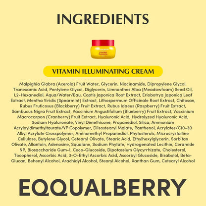 EQQUALBERRY Vitamin Illuminating Cream