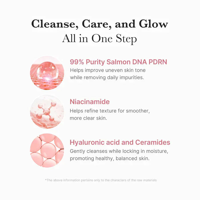 Medicube PDRN Pink Niacinamide Whip Cleanser