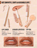 SHEGLAM Soft 90's Glam Lip Liner And Lip Duo Set Lip Set 3-In-1
