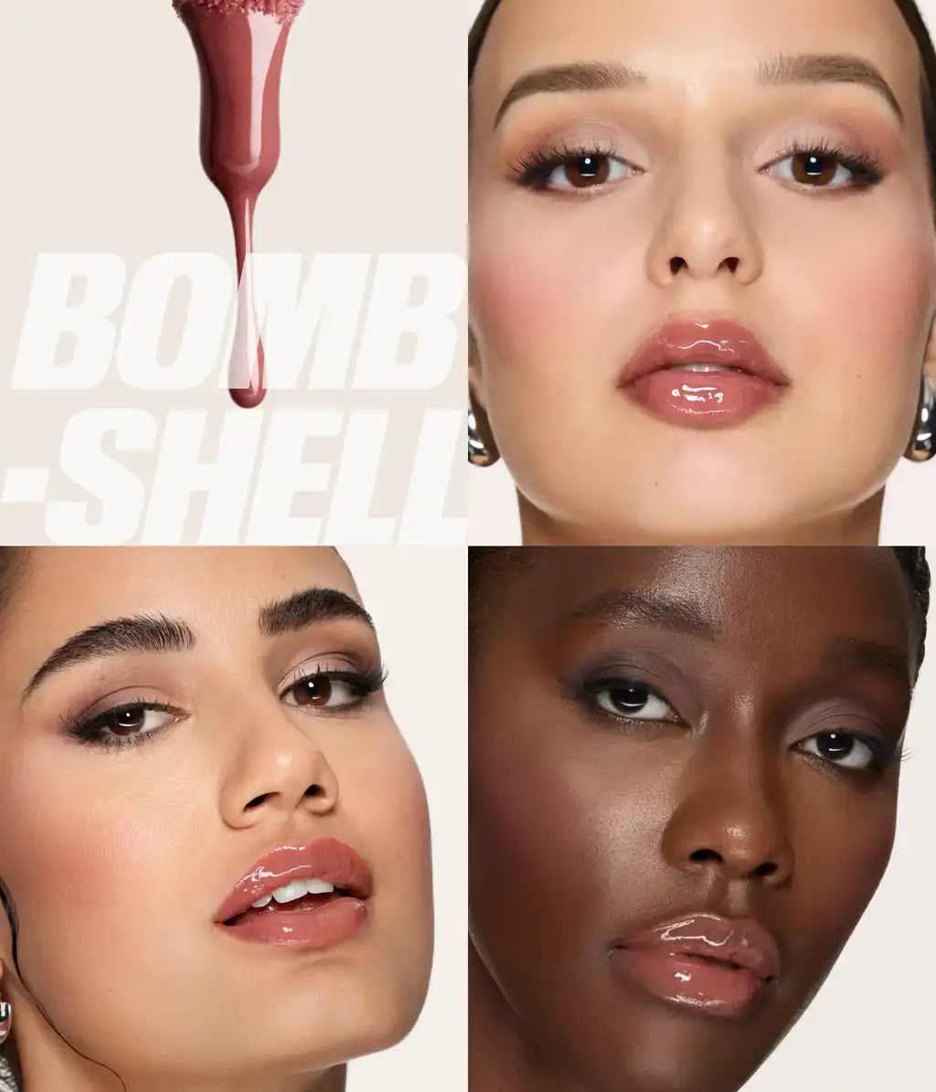 Huda Beauty FAUX FILLER Extra Shine Lip Gloss