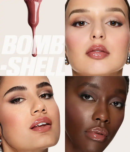 Huda Beauty FAUX FILLER Extra Shine Lip Gloss