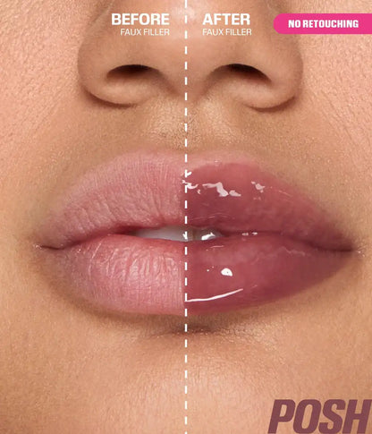 Huda Beauty FAUX FILLER Extra Shine Lip Gloss