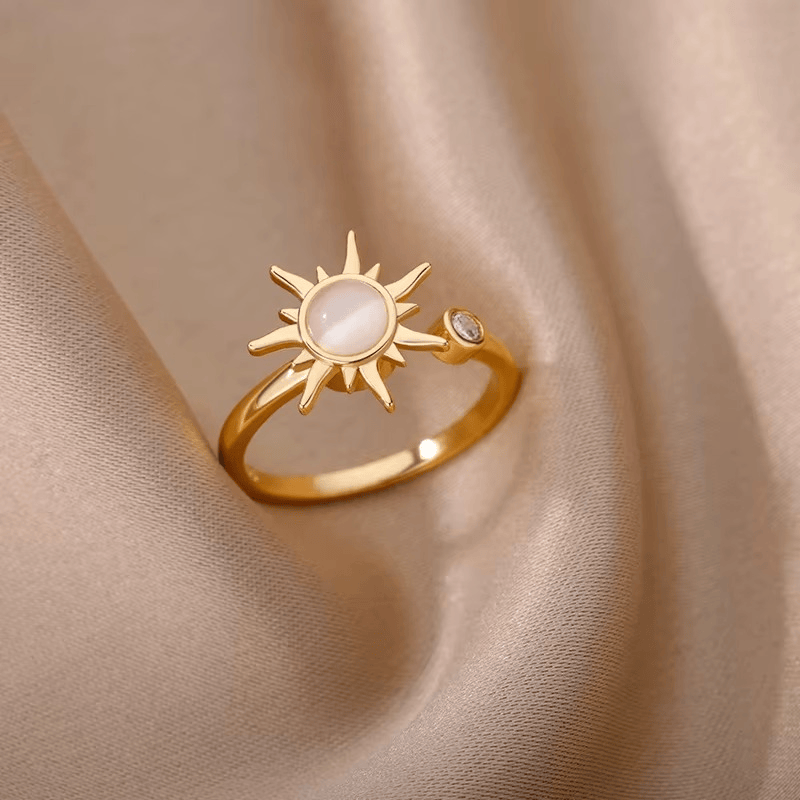 Eternal Sun 18K Gold Plated Ring