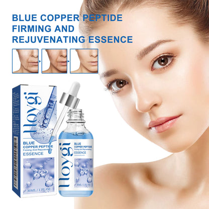 HOYGI Blue Copper Peptide Firm & Rejuvenating Serum (30ml).