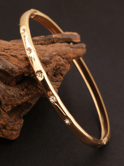 The Elise Gold Bangle