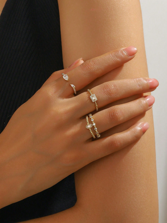 Imperial Gold Ring Set