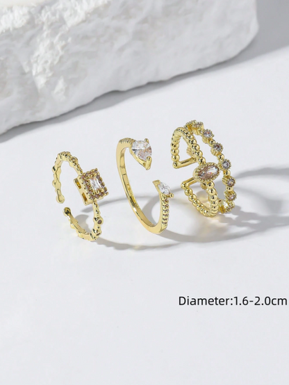 Imperial Gold Ring Set