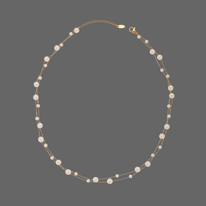 Celeste Pearl Chain