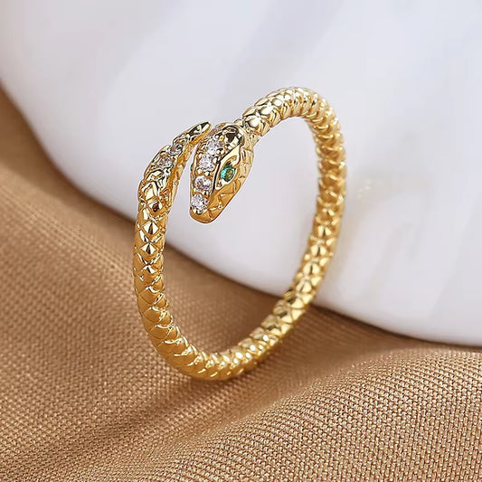 Serpentina Gold Ring