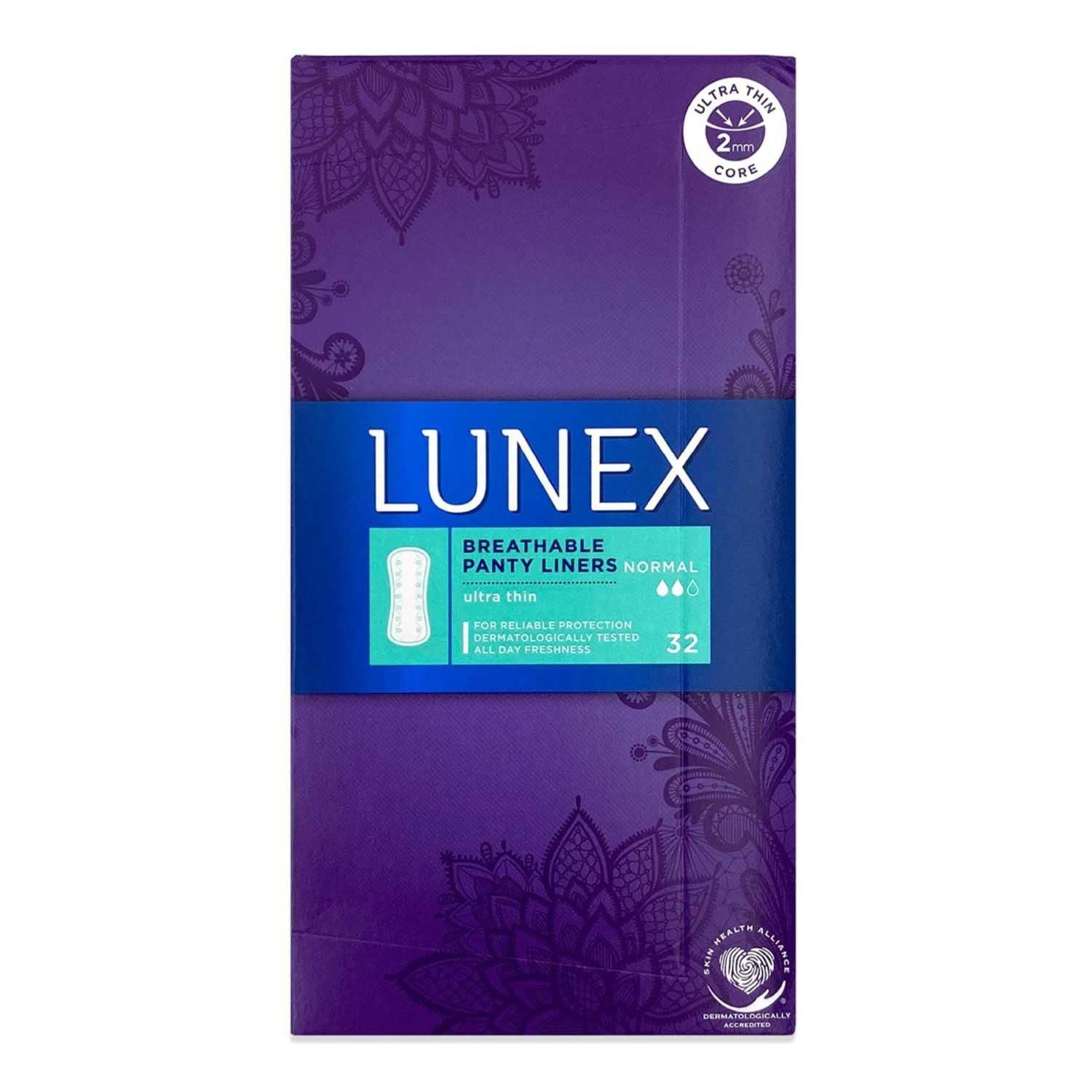 LUNEX Breathable Ultra-Thin Extra Panty Liners - Freshness & Comfort All Day