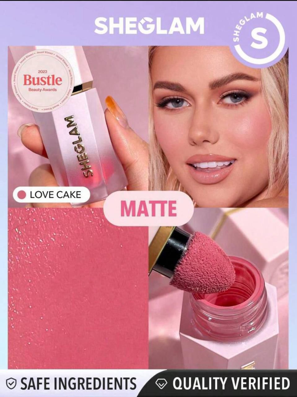 SHEGLAM Color Bloom Matte Liquid Blush