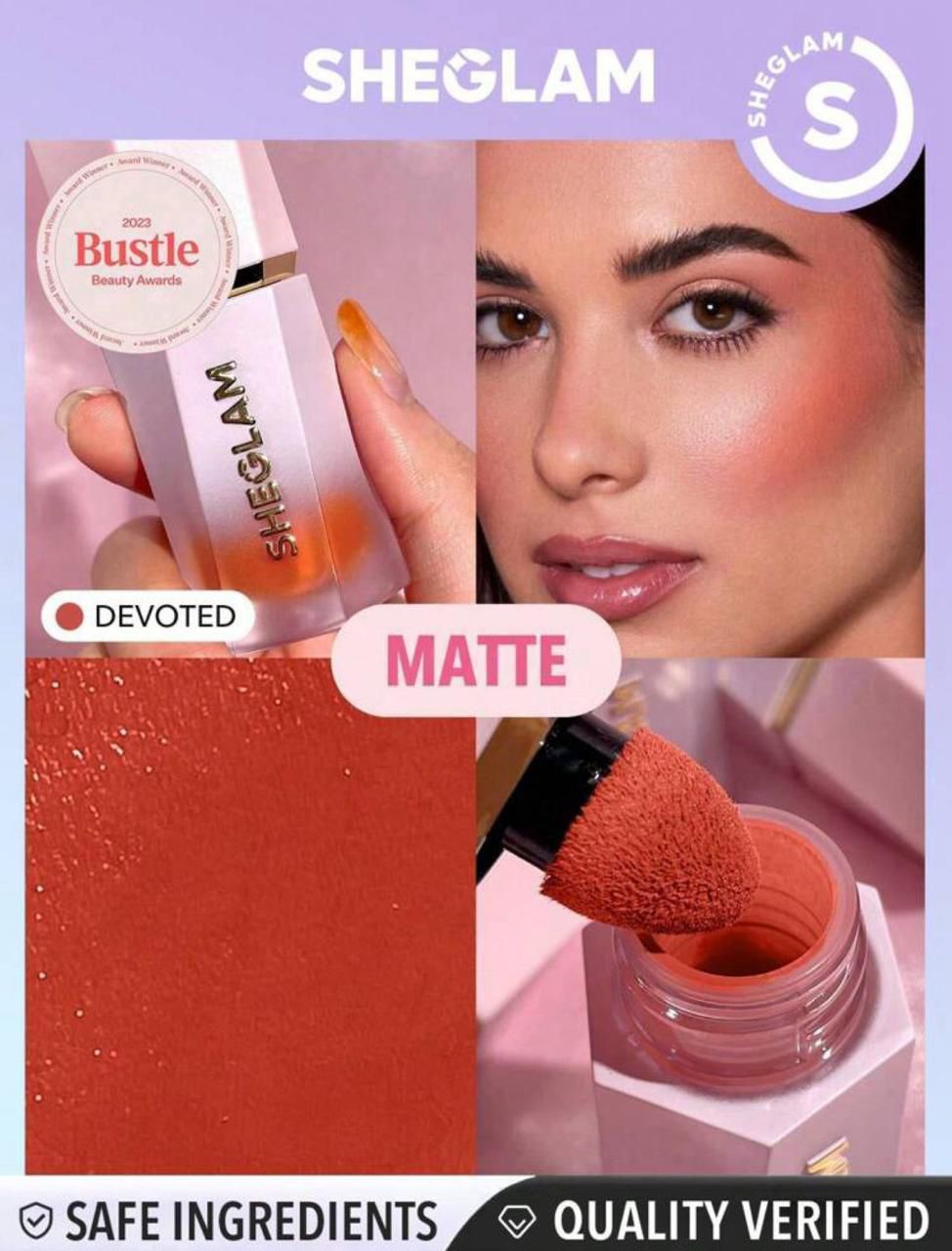 SHEGLAM Color Bloom Matte Liquid Blush
