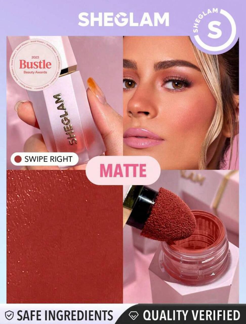 SHEGLAM Color Bloom Matte Liquid Blush