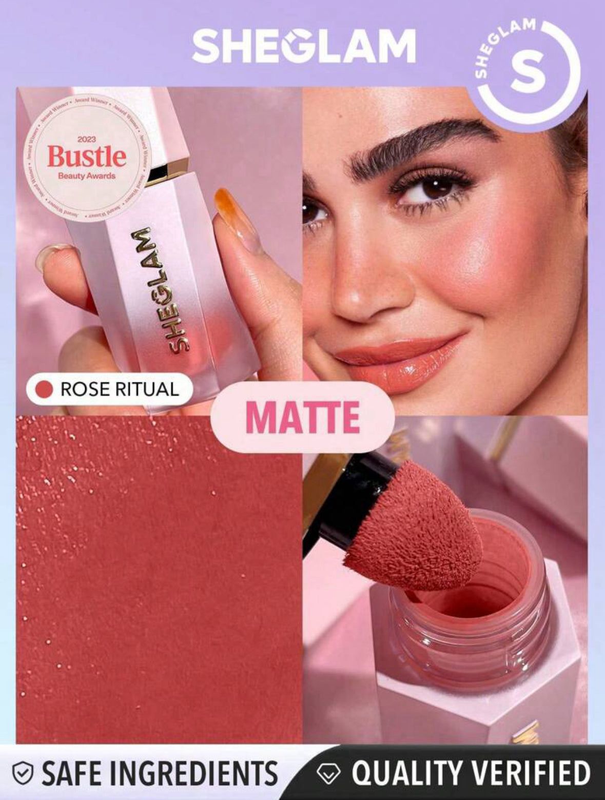 SHEGLAM Color Bloom Matte Liquid Blush