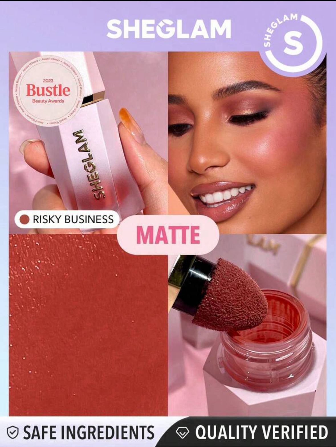 SHEGLAM Color Bloom Matte Liquid Blush