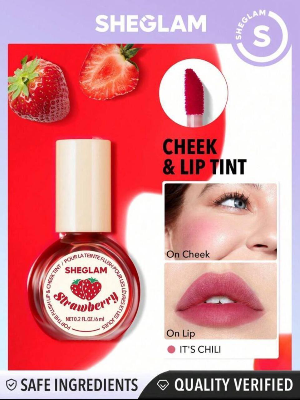 SHEGLAM Fruit Pop Cheek & Lip Tint – 6ml