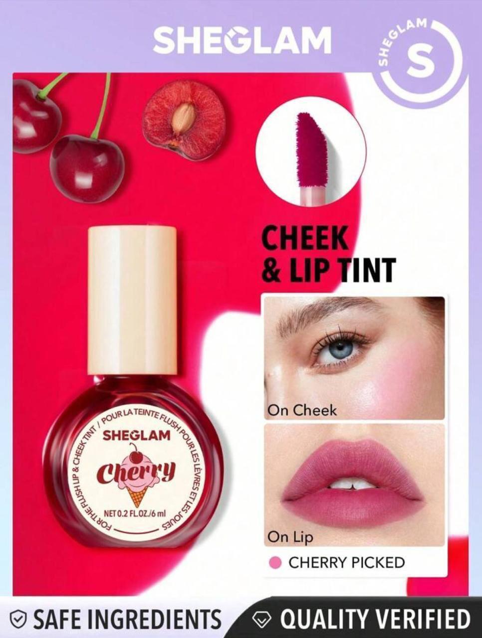 SHEGLAM Fruit Pop Cheek & Lip Tint – 6ml