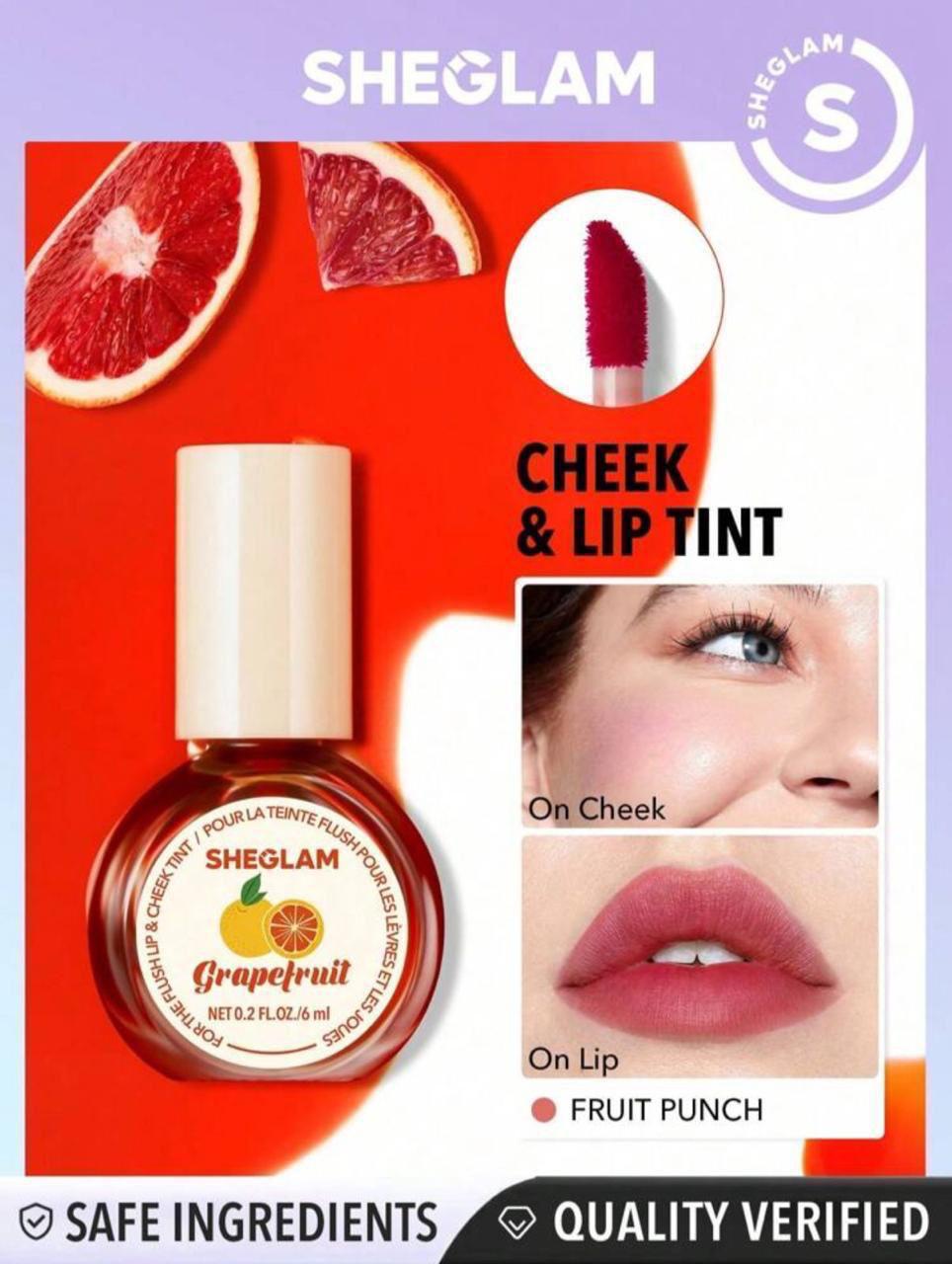 SHEGLAM Fruit Pop Cheek & Lip Tint – 6ml