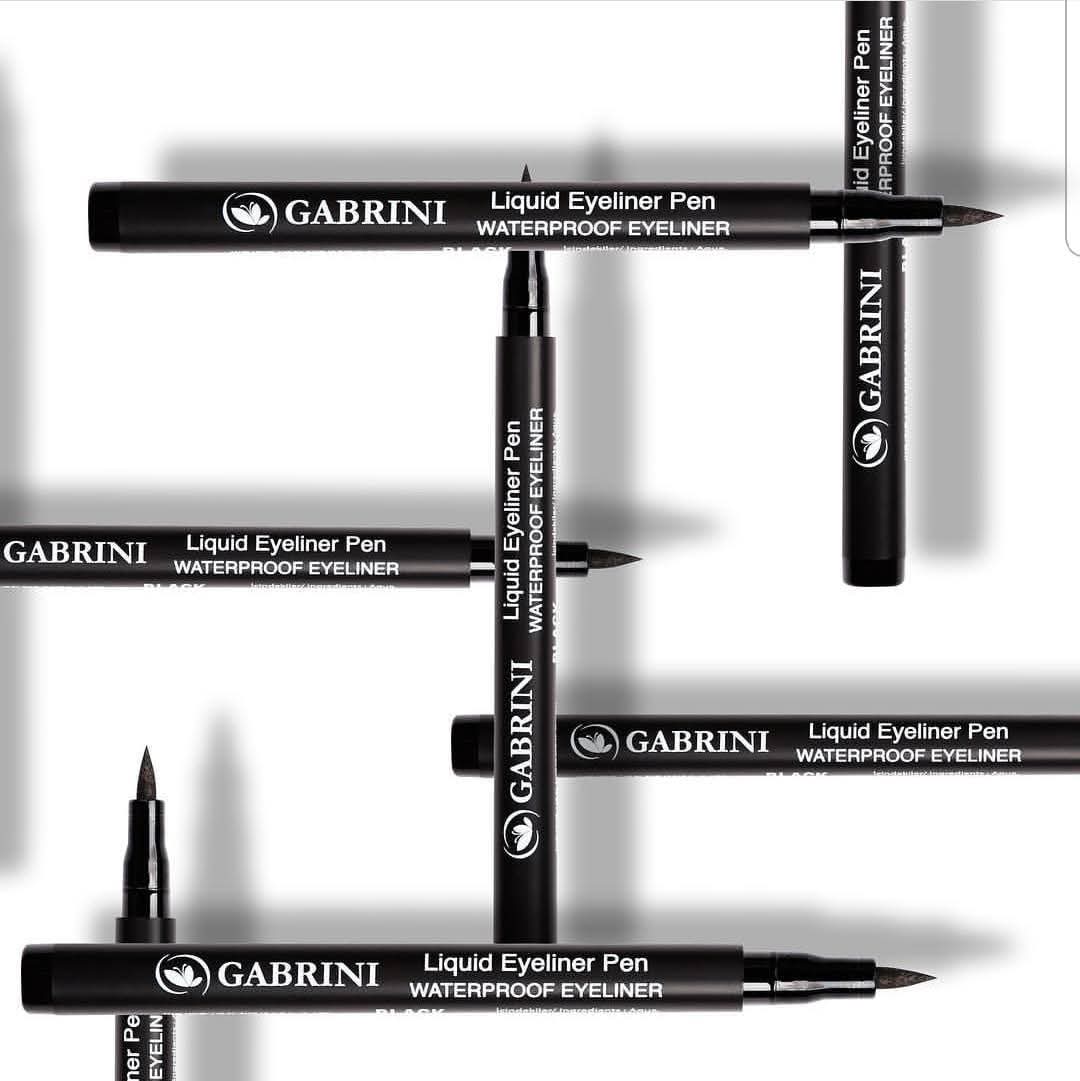 Gabrini Liquid Eyeliner Pen – Waterproof Black