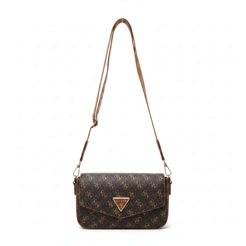 Guess Monogram Crossbody Bag