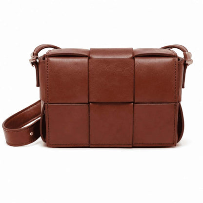Woven Square Crossbody Bag