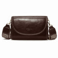 Retro Wide Strap Shoulder Bag