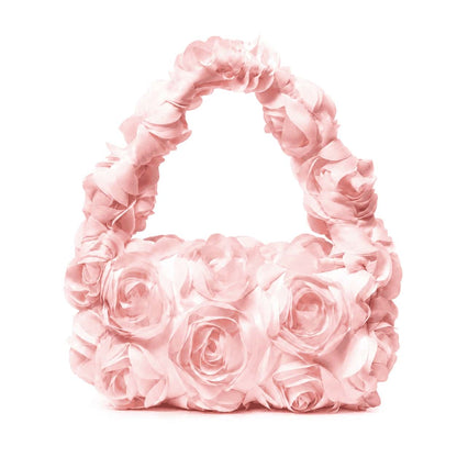 Blush Rosé 3D Flower Mini Bag
