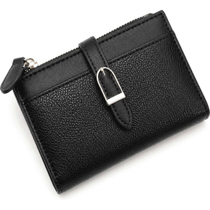 Buckle Strap Long Wallet
