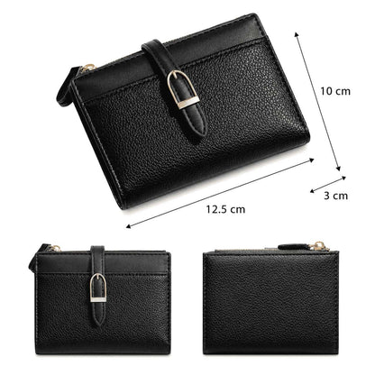 Buckle Strap Long Wallet