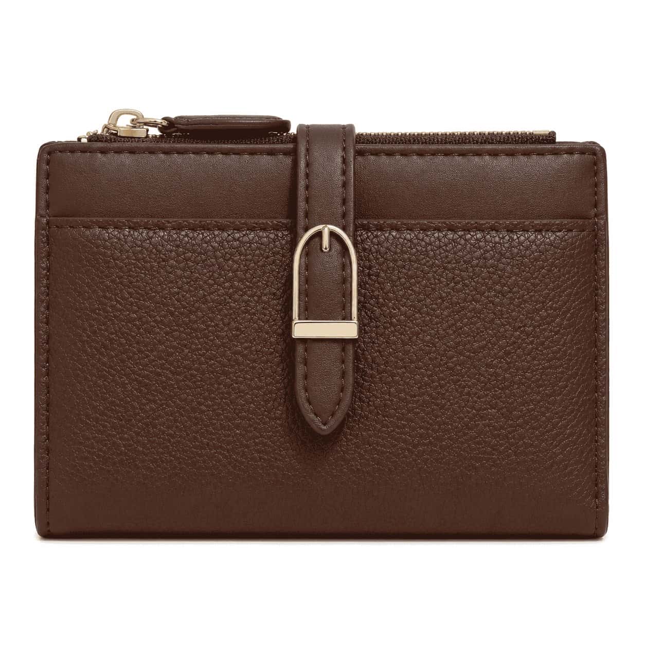 Buckle Strap Long Wallet