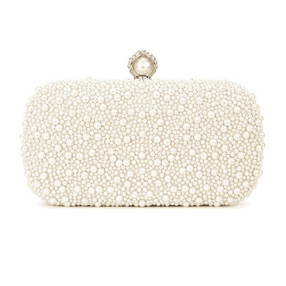 Pearl Luxe Evening Clutch Bag