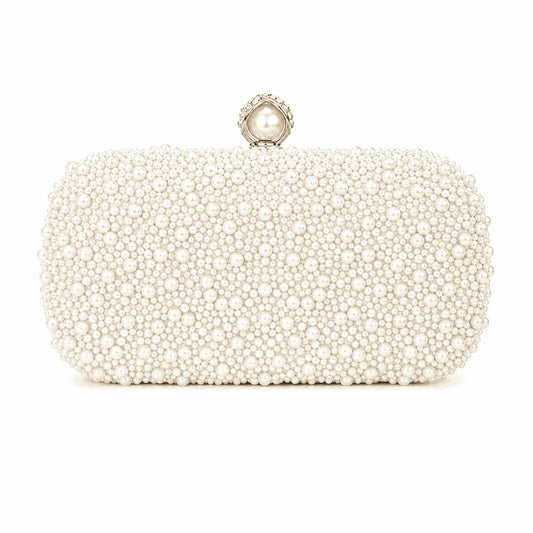 Pearl Luxe Evening Clutch Bag