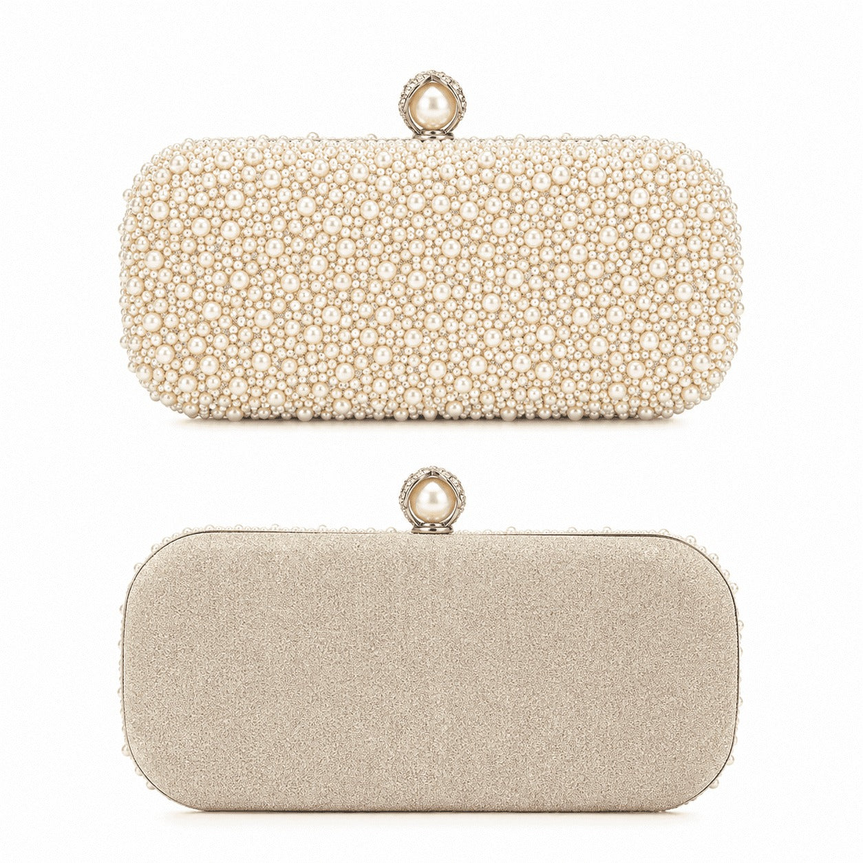 Pearl Luxe Evening Clutch Bag