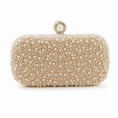 Pearl Luxe Evening Clutch Bag