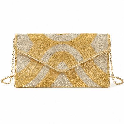 Beaded Envelope Evening Clutch