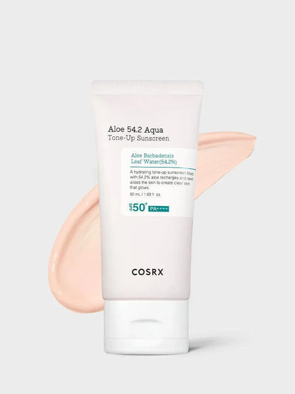 COSRX Aloe 54.2 Aqua Tone-Up Sunscreen SPF50+ PA++++