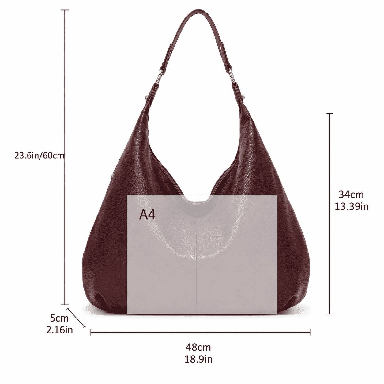 Slouchy Hobo Shoulder Bag
