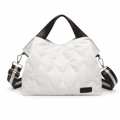 Quilted Convertible Shoulder Bag