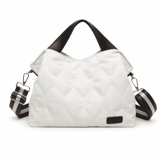 Quilted Convertible Shoulder Bag
