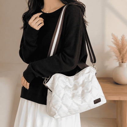 Quilted Convertible Shoulder Bag