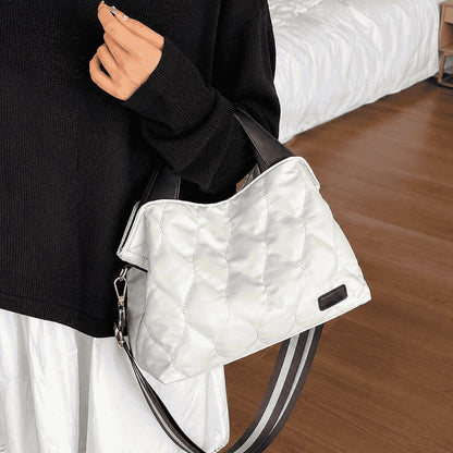 Quilted Convertible Shoulder Bag