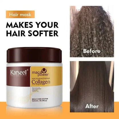 Karseell Collagen Hair Treatment – Deep Repair with Argan Oil & Collagen (500 ml)