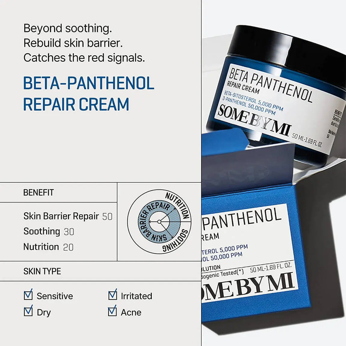 SOME BY MI Beta Panthenol Repair Cream (50 ml)