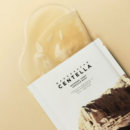 SKIN1004 Madagascar Centella Watergel Sheet Ampoule Mask (Box of 5 Sheets)